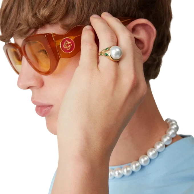 Bague chevalière Pearl