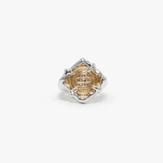 Bague chevalière Splash