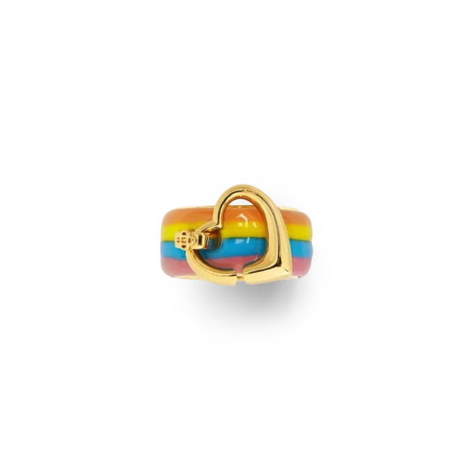 Bague Rainbow Heart