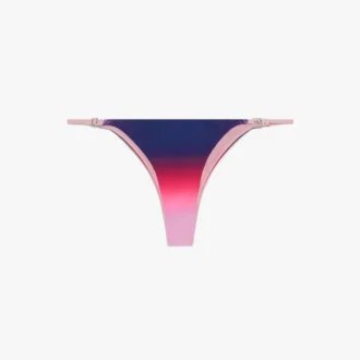 Bas de bikini dégradé aubergine