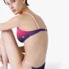 Bas de bikini dégradé aubergine