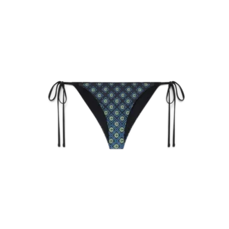 Bas de bikini Monogram noir dégradé