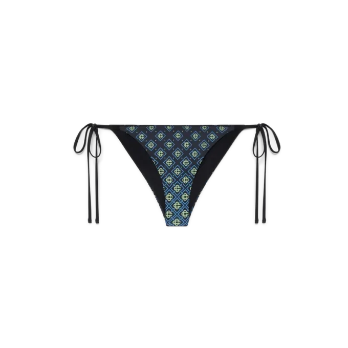 Bas de bikini Monogram noir dégradé Bas de bikini Monogram noir dégradé