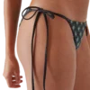 Bas de bikini Monogram noir dégradé Bas de bikini Monogram noir dégradé