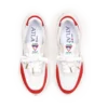 Baskets Atlantis blanches et rouges pour homme