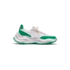 Baskets Atlantis pour femme, blanc et vert tennis