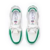 Baskets Atlantis pour femme, blanc et vert tennis
