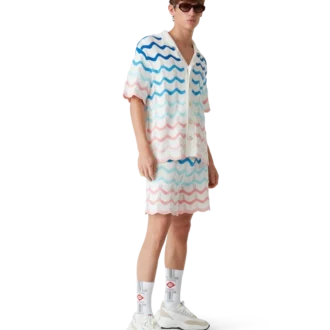 Baskets Atlantis pour homme, blanc et vert tennis