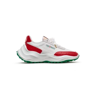 Baskets Atlantis Red Ostrich pour homme