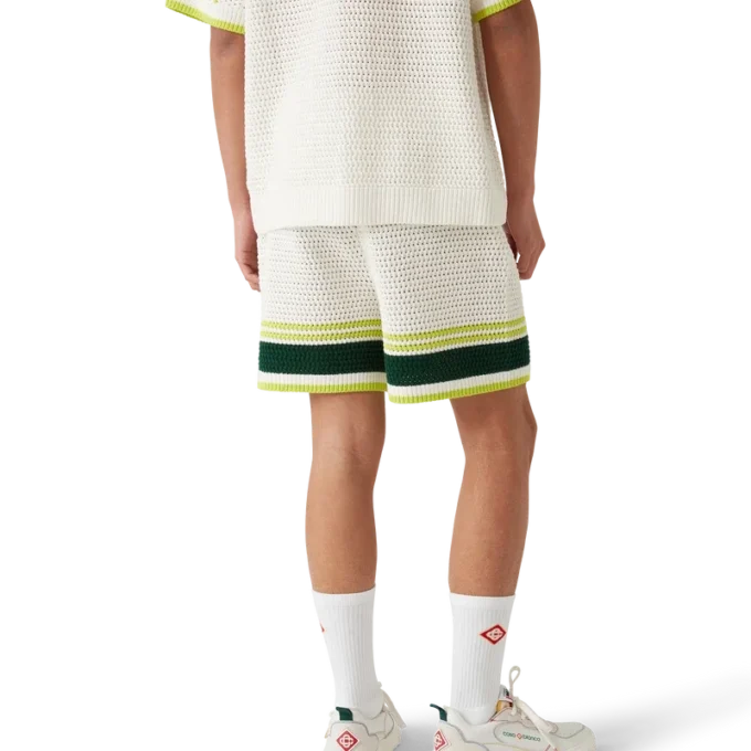 Baskets Court blanches et multicolores pour homme Baskets Court blanches et multicolores pour homme