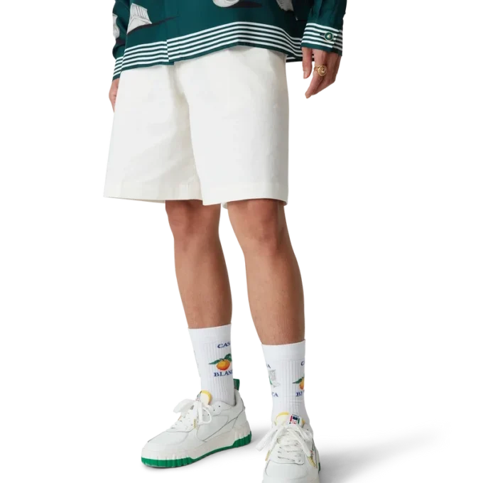 Baskets Court blanches et vertes pour homme Baskets Court blanches et vertes pour homme