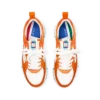 Baskets Court Orange & Blanc pour Femme