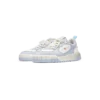 Baskets Court pour homme, blanc et bleu poudré