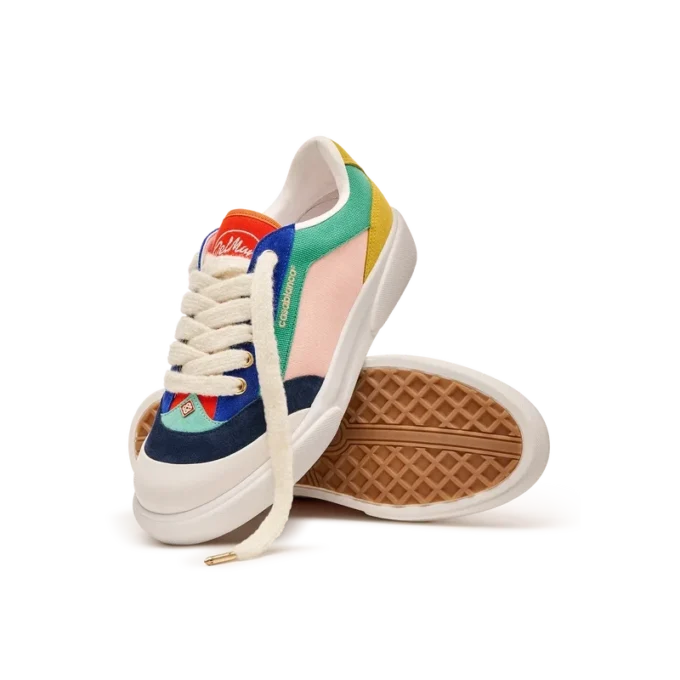 Baskets Del Mar multicolores pour femme Baskets Del Mar multicolores pour femme