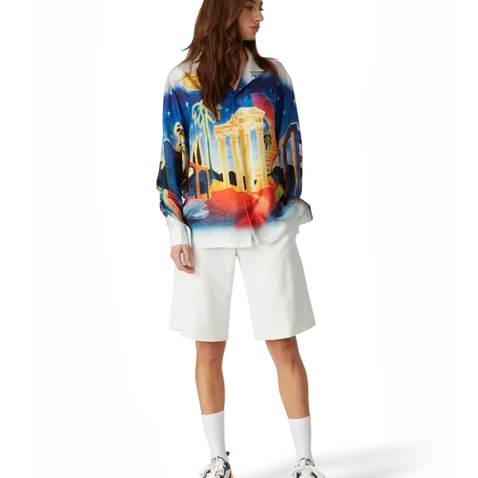 Baskets multicolores Court pour femme