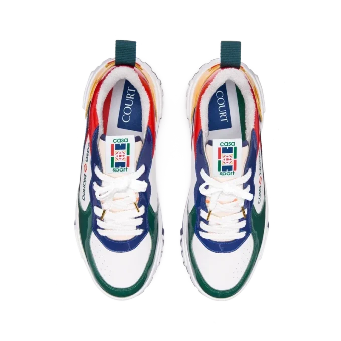 Baskets Court multicolores pour homme