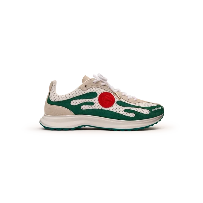 Baskets Stade blanches et vertes pour homme Baskets Stade blanches et vertes pour homme