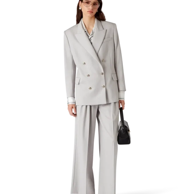 Blazer oversize en laine