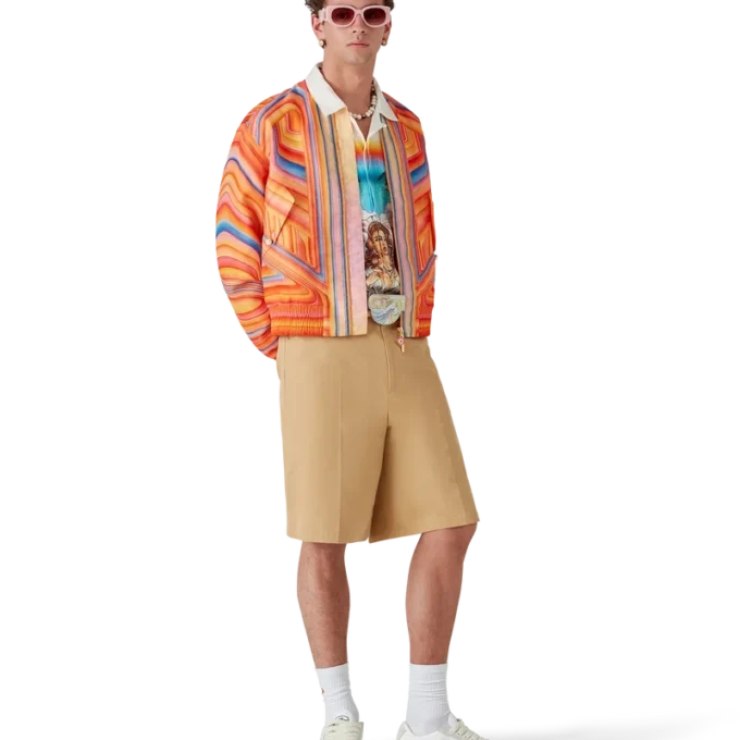 Blouson aviateur Low Rider en organza