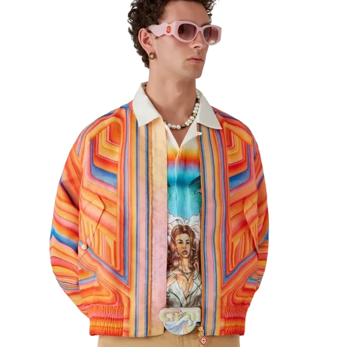 Blouson aviateur Low Rider en organza