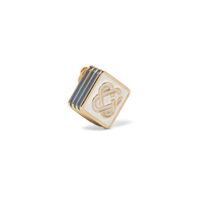 Boucles d&rsquo;oreilles à clous avec logo Monogram