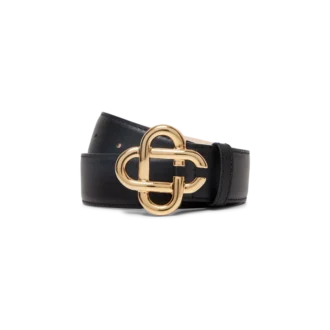 Ceinture noire avec logo CC