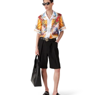 Ceinture noire avec logo CC