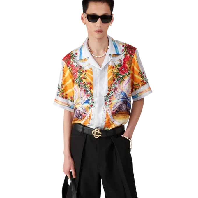 Ceinture noire avec logo CC