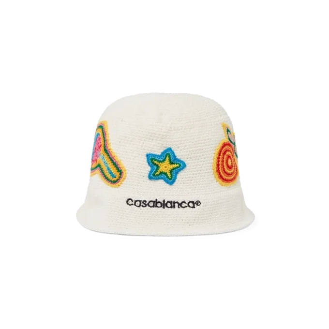 Chapeau au crochet Motif