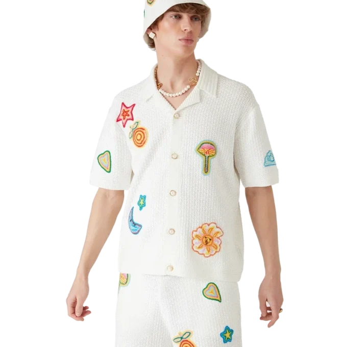 Chapeau au crochet Motif