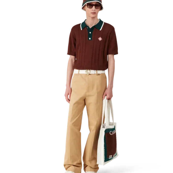 Chapeau au crochet rayé