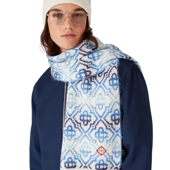 Écharpe Monogram Space Dye