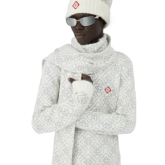 Écharpe Ski Monogram en mohair