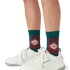 Chaussettes avec logo gothique