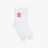 Chaussettes carrées avec logo Rose Shadow