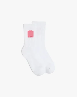 Chaussettes carrées avec logo Rose Shadow