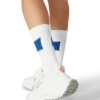 Chaussettes carrées Casa bleues