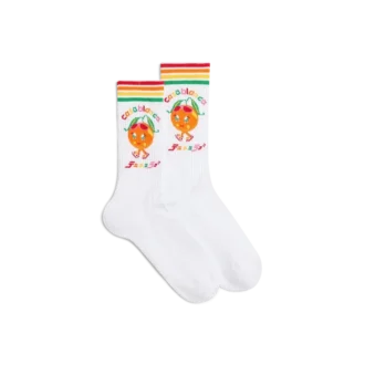 Chaussettes Kawaii Orange