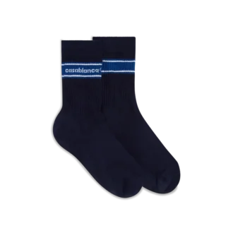 Chaussettes à rayures sportives