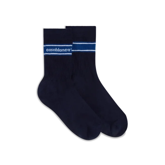 Chaussettes à rayures sportives
