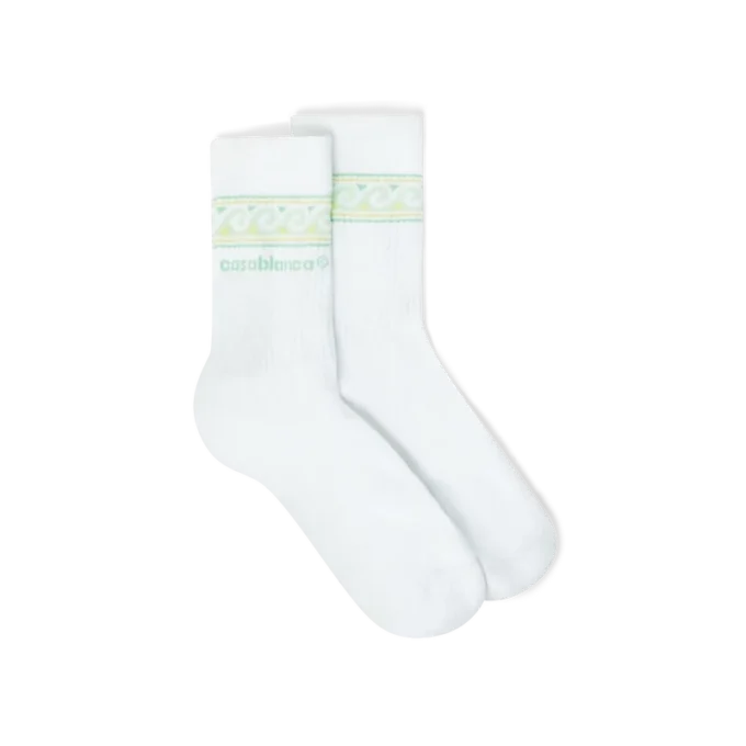 Chaussettes tricotées Wave