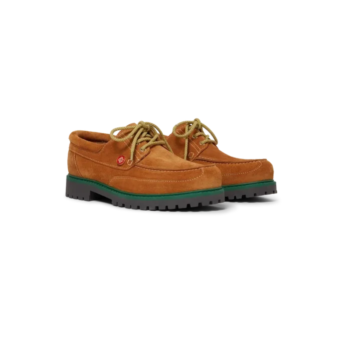 Chaussures bateau en cuir