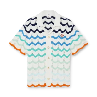 Chemise au crochet Gradient Wave