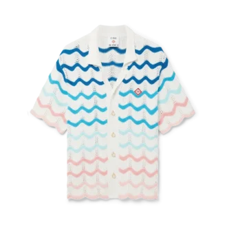 Chemise au crochet Gradient Wave