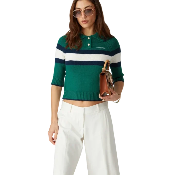 Chemise à blocs de couleur