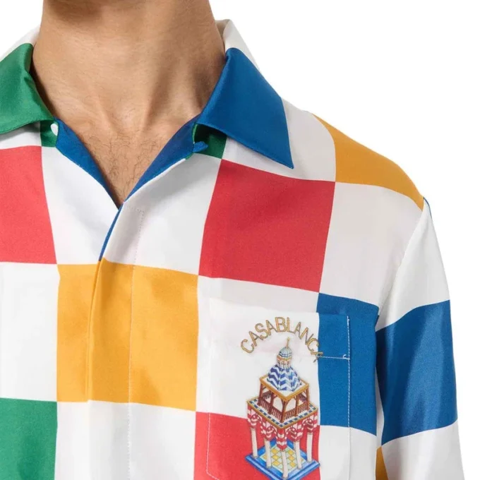 Chemise à carreaux Casablanca Primary