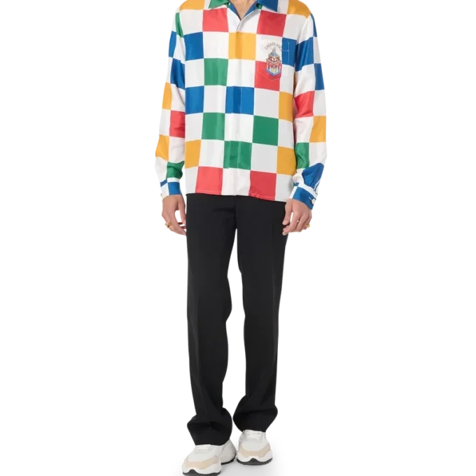 Chemise à carreaux Casablanca Primary