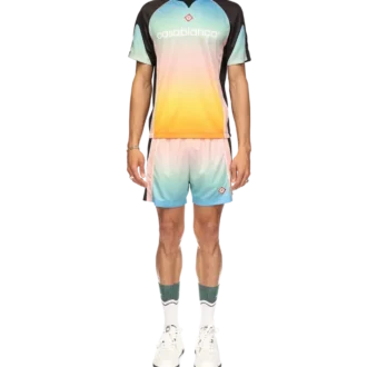Chemise de football dégradée pastel
