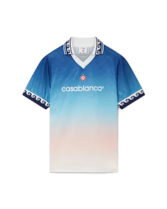 Chemise de football en jacquard dégradé