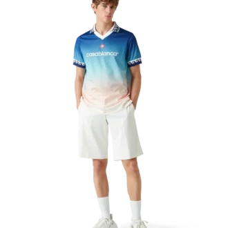 Chemise de football en jacquard dégradé